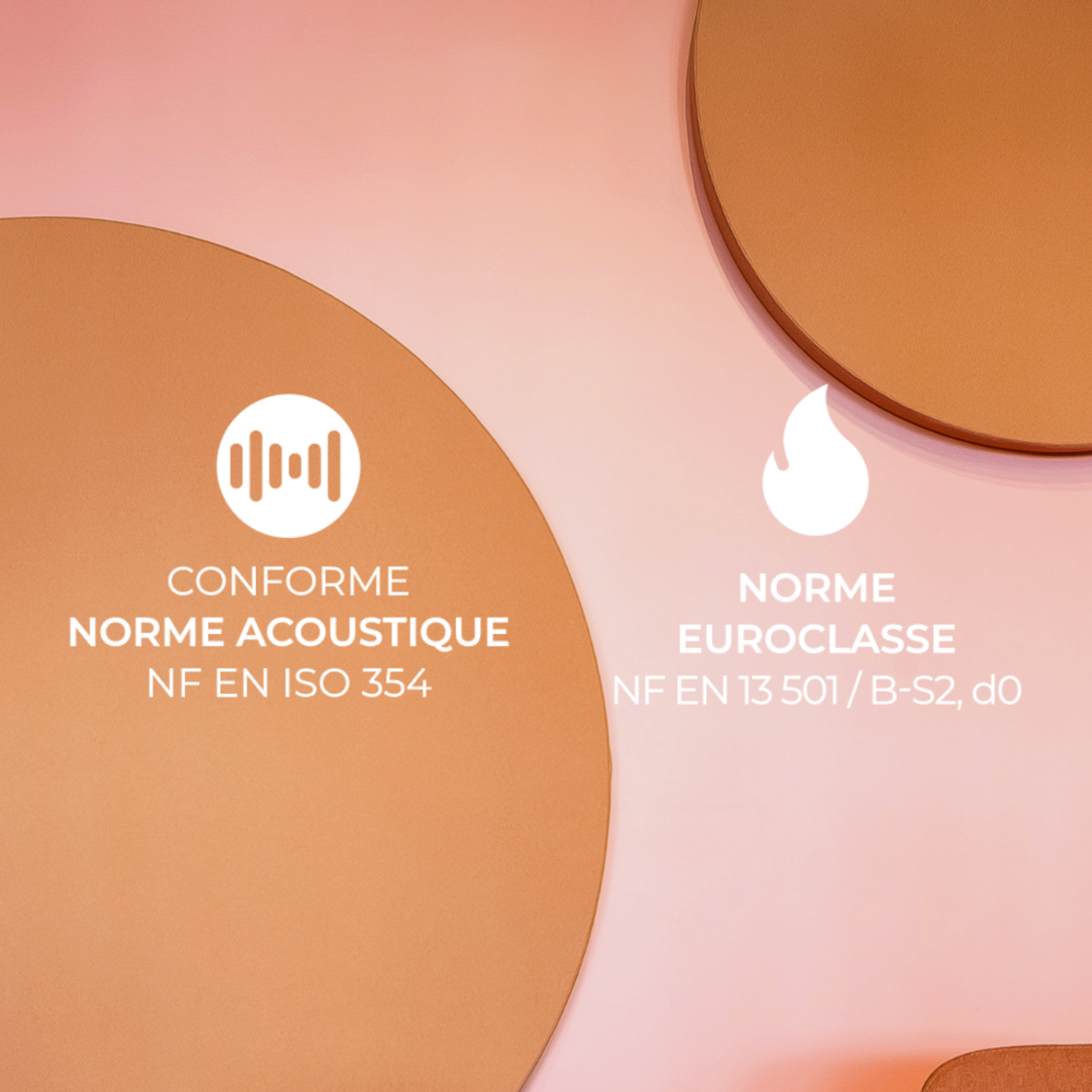 Norme acoustique et feu