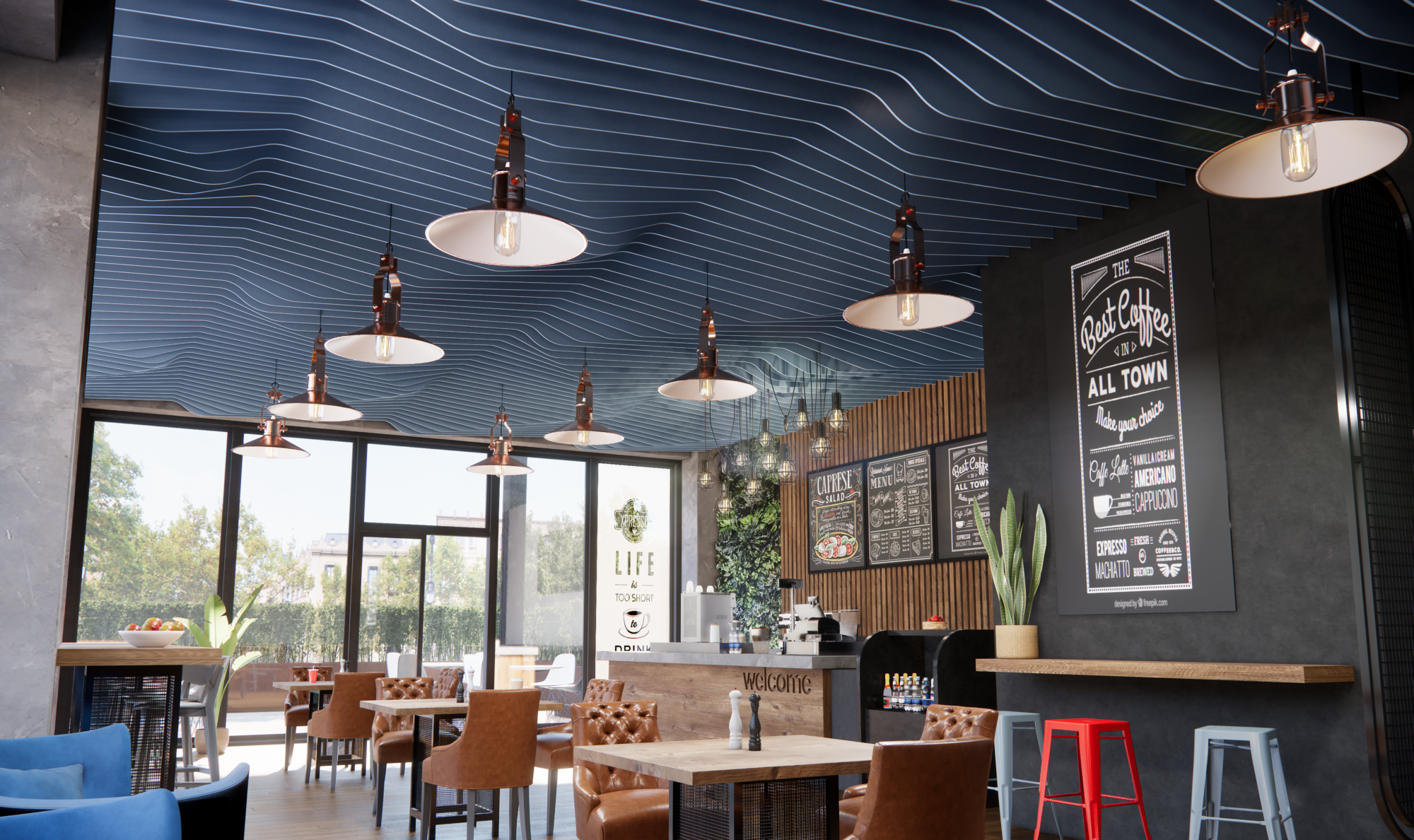 SAN DIEGO PLAFOND VAGUE-ARTECK